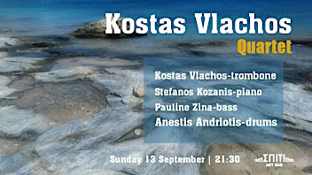 Kostas Vlachos Quartet Live at Spiti Art Bar