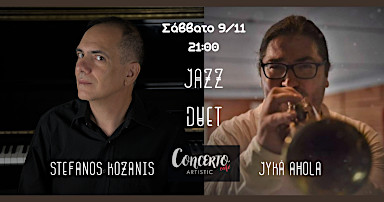 Live Performance: Jykä Ahola & Stefanos Kozanis @ Concerto Cafe Artistic