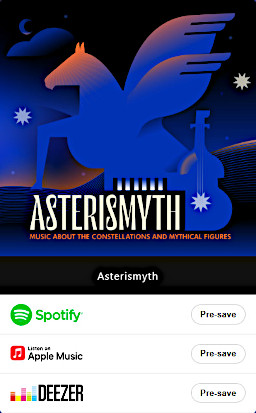 "Asterismyth" album is about to be released on October 25th, on all major platforms!